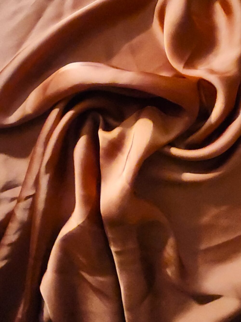 Solid RUST Poly-Silk 27” Square SCARF ORNAMENTS Ranch Dun Right Western